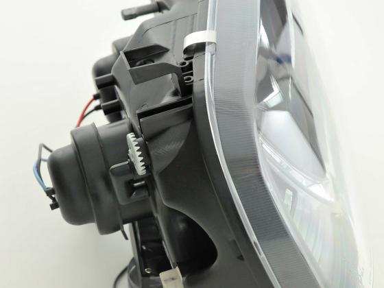 Scheinwerfer Set Daylight LED Tagfahrlicht VW Golf 3 91-97 schwarz Scheinwerfer Set Daylight LED Tagfahrlicht VW Golf 3 91-97 schwarz